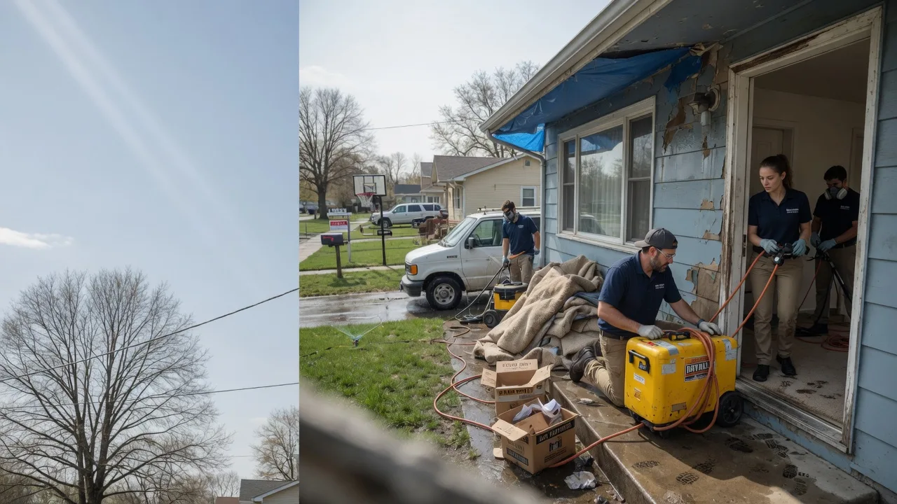 Basement Flood Cleanup in Milton, IA near me